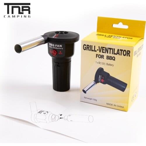 New Portable Handheld Electric BBQ Fan Air Blower for Outdoor Camping Picnic Barbecue Fire tool Cooking Accessories