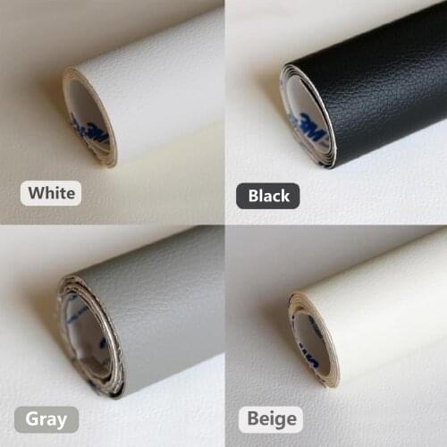 Self Adhesive PU Leather Repairing Patches Fix Subsidies Simulation Skin Sticky Rubber Patch Leather for Sofa Fabrics
