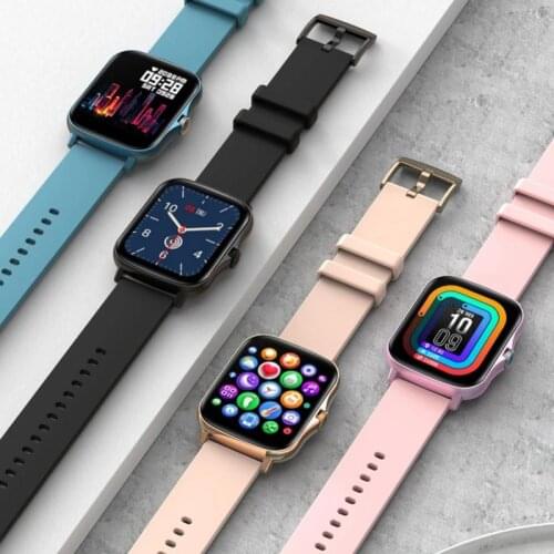 Smart Watches Men Women 1.7Inch Smartwatch Heart Rate Step Calorie Fitness Tracking Sports Bracelet For Apple Android Smartwatch