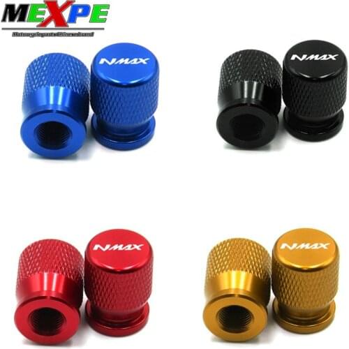 Installed on tire valve Suitable for YAMHA NMAX125 nmax155 CNC aluminum alloy tire valve cover nmax valve decoration cover
