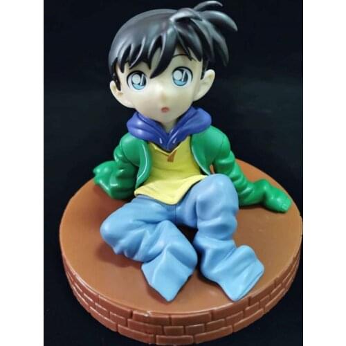 10CM Detective Conan Case Closed anime figure Kudou Shinichi Jimmy Kudo PVC action figure collection model toys gifts