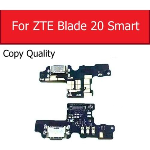 USB Charging Dock Port Board For ZTE Blade 20 Smart Charger Plug Dock Flex Cable Board Replacement Parts