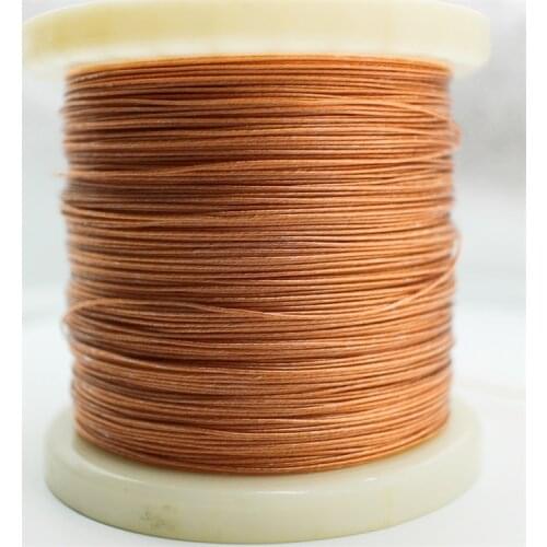 6Meters 7n single crystal copper 28awg multi-strand wire pe insulation headphone cable OD:1.08MM