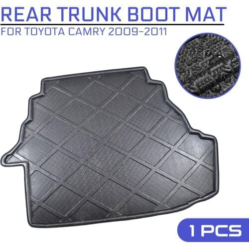 Car Carpet Rear Trunk Anti-mud Cover For Toyota Camry 2009 2010 2011 Floor Mat