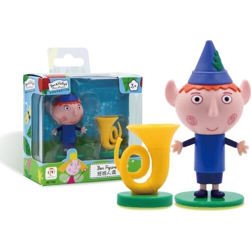 Ben and Holly PVC Action Figure Dolls Little kingdom Figurines Royal Family Collect Action Toys For Kid Birthday Gift