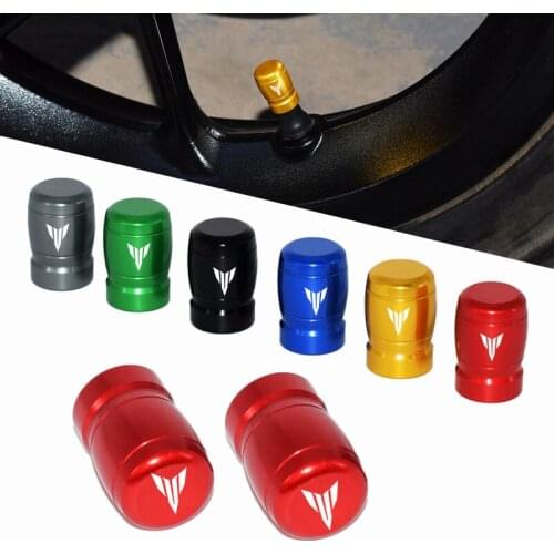For YAMAHA MT09 MT07 MT10 MT03 MT25 MT 09 07 03 10 MT-09 MT-07 MT-10 MT-03 TRACER 900 700 GT FZ09 XSR700 XSR900 Tire valve caps