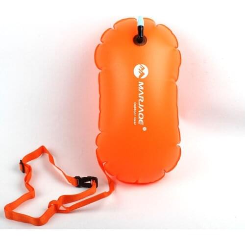 Lightweight Thickened Swimming Buoy Single Airbag Swimming Bag Lifebuoy Prevent Drowning Waterproof Inflatable Swimming Drifting