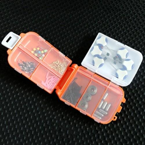 Hot Small Fishing Tool Box Tackle Lure Bait Spoon Hooks Case Accessories Storage 87HF