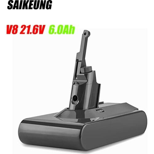 For Dyson V8 Cordless Vacuum Cleaner Handheld Vacuum Cleaner DC58 DC59 DC61 DC72 DC74 21.6V 10000mAh Lithium Battery