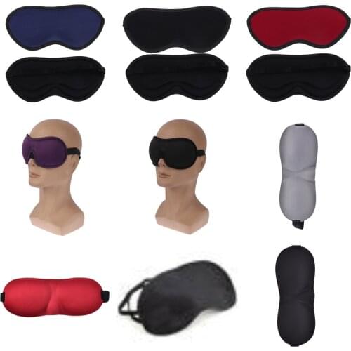 3D Sleep Mask Natural Sleeping Eye Mask Eyeshade Cover Shade Eye Patch Women Men Soft Portable Blindfold Travel Eyepatch New