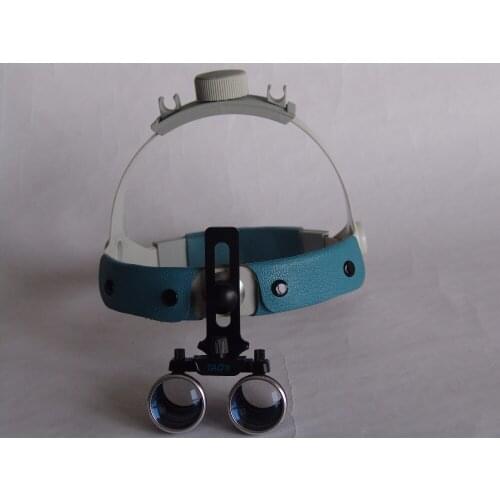 TAOS 2.5x medical surgical loupes Dentist Binocular Dental 2.5X Glasses Magnifier + headwear