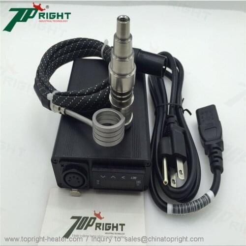 120V 220V 150w Electric E Nail Coil Dab Heater Kit With 5 Pin Xlr Male Connector For Smoking Diy