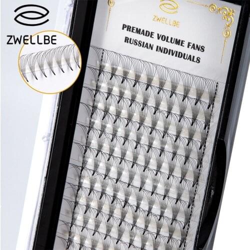 12 Lines Premade Volume Fans 3d/4d/5d/6d/8D/9D/10D Lash Russian Volume Eyelash Extensions Pre made Lash Extension Faux Mink Lash