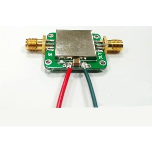 SOTAMIA 0.01-2000MHz RF Amplifier Board LNA 10MHz - 2GHz Broadband Gain Amplification Low Noise Amplifier Gain 32dB For FM TV