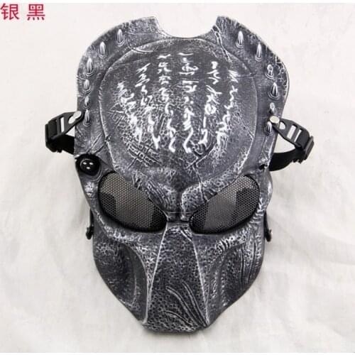 Predator Wolf 2.0 Tactical Paintball Protective Full Face Airsoft Mask Military Army Wargame Cosplay Halloween Party Masks 1pc