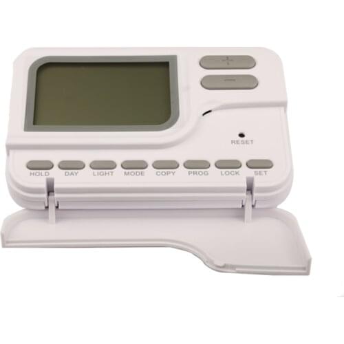 TP28 wired weekly programmable room thermostat for water heating system.Gas boiler heating system