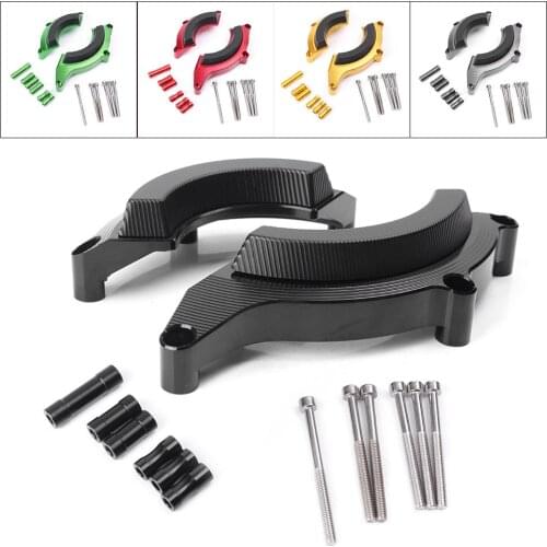 CNC Engine Crash Frame Protector Slider for Kawasaki Z900 Z 900 2016 2017 Motorcycle Parts Accessories Aluminum Anodized