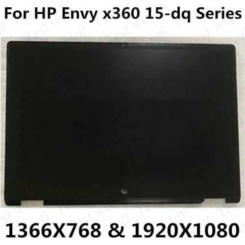 15.6'' LCD with Touch Glass Digitizer Assembly for HP Pavilion 15-bp 15-dq1158ng 15-dq1177ng 15-dq1120ng 15-dq1220ng 15-dq1257ng