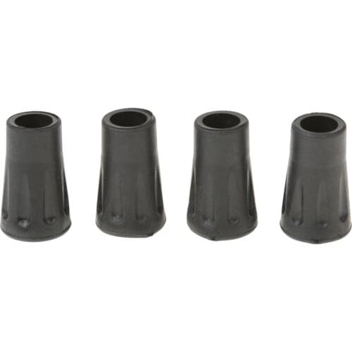 4pcs 4cm Hiking Walking Pole Rubber End Tip Replacement Trekking Stick End Protection Gear Men Women Outdoor Sports Small Tool