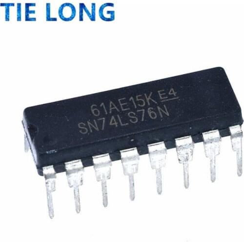 5PCS SN74LS76N DIP16 74LS76 DIP HD74LS76AP DIP-16 HD74LS76P SN74LS76AN new original