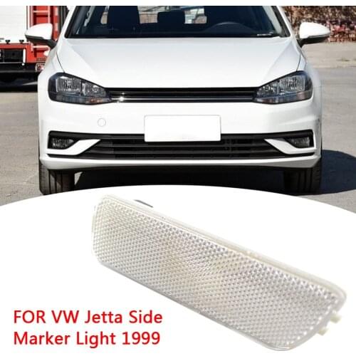 ABS Car Styling Front Bumper Side Logo Signal Lamp Light for Jetta Golf Car Parts Left/Right Parking Light Auto Parts