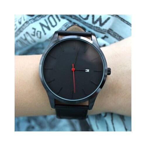 2017 New Style number hour hand simple design fashion quartz watches Luxury Women Quartz Watch Couple Watch