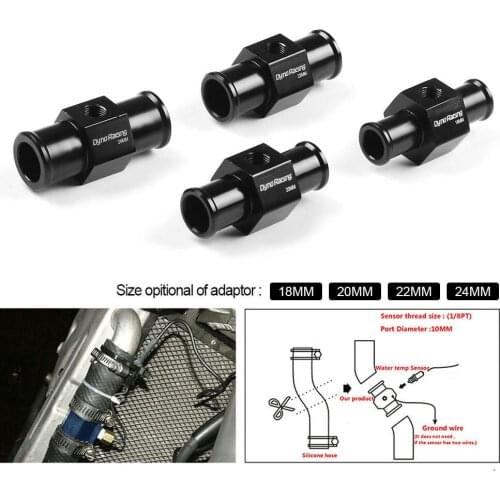 Universal 16 18 20 22mm Motorcycle Water Temp Temperature sensor Joint Pipe Hose Sensor Gauge Adapter sensor Temperatura