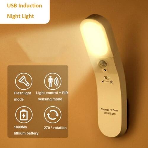 The Household LED Sensor Night Light Bedroom Decor Light Detector Wall Decorative Lamp Staircase Closet Room Aisle Lighting
