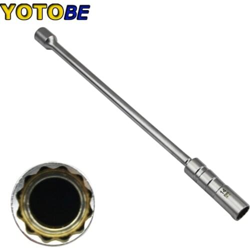 14 or 16mm Point Remover Wrench Spark Plug Socket Thin Wall 3/8" Drive For BMW For Mercedes For Nisan Benz