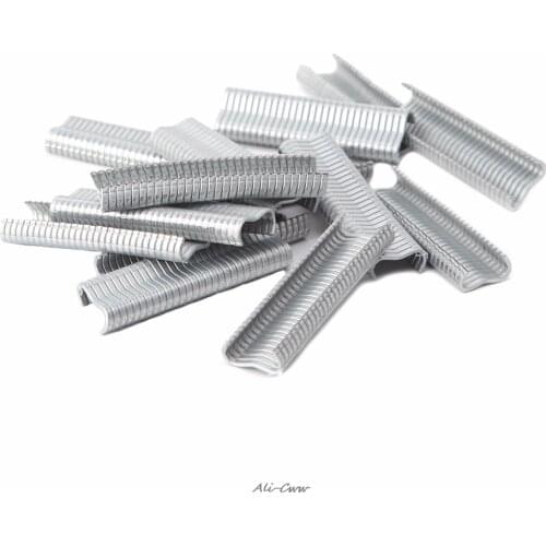 600pcs/box M Shape Nails for Chicken Bird Rabbit Poultry Cage Installed Assembling Nail Tools Farm Animal Cage Supplies