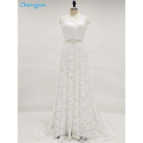 Chengjun Indian Turkey Marriage Lace Wedding Dress