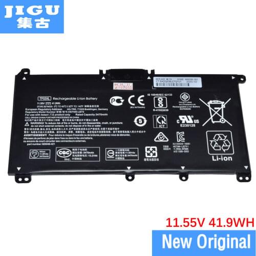 JIGU Laptop Battery TF03XL For HP 14-bp080nd 15-ck000TX 14-bf0xxx 15-cc502NW TPN-C131 Q188 Q189 Q190 Q201 Q192 Q191 Q196