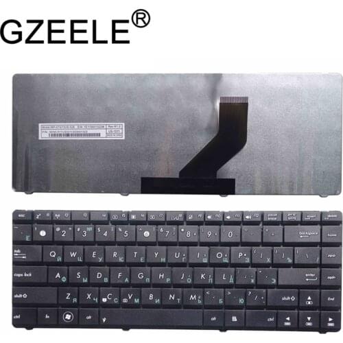 GZEELE NEW RU laptop keyboard for ASUS K45D K45DR K45DV K45N Black Russian replacement
