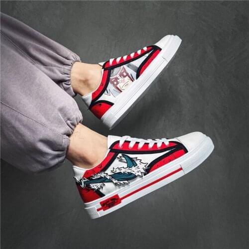 Men Shoes Sneakers Anime Hip Hop Shoes For Women Casual Shoes Comfortable Running Shoes Cosplay School Outdoor Tenis Masculino