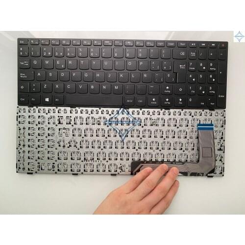 New for LENOVO IdeaPad 110-15 110-15ISK 110-17ACL 110-17IKB 110-17ISK SP Spanish Laptop Keyboard Teclado With Frame
