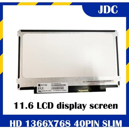 NT116WHM-N10 N116BGE-L41/L42/LB1 B116XW01 V.0 left+right screw holes 11.6 SLIM 40 pin LAPTOP LED SCREEN display