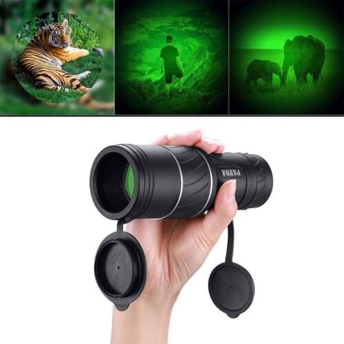Day Night 40X60 HD Hunting Binoculars Powerful Hiking Telescope Pocket Telescope Low Light Vision Night Level for Camping