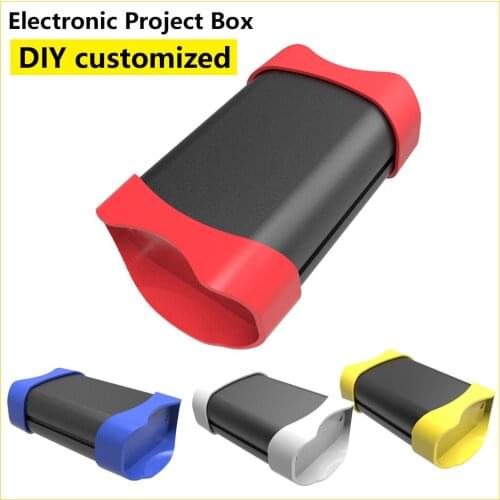 PCB Instrument Enclosure Industrial Equipment Aluminum Junction Box K01A 70*35mm Length Can Be Customized