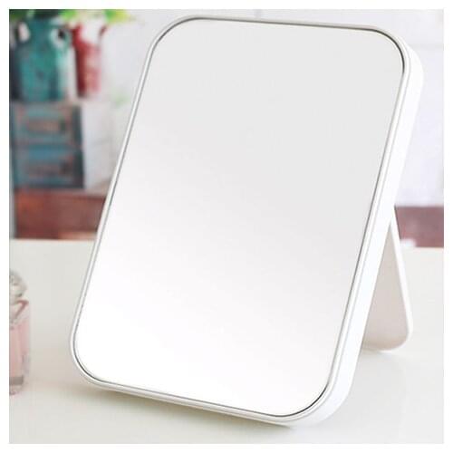 High clear one sided desktop makeup decor home mirror beauty vanity mirror Princess mirror folded side room 22x15cm