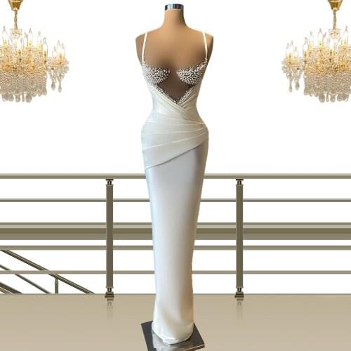Sleeveless Formal Party Gown Long Fashion Woman Clothes For Celebrity Red Carpet Outfits