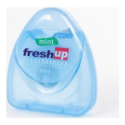 50M Micro Wax Peppermint flavor Dental Flosser Interdental Brush Teeth Stick Toothpicks Floss Pick Oral Hygiene Clean Wire L0027