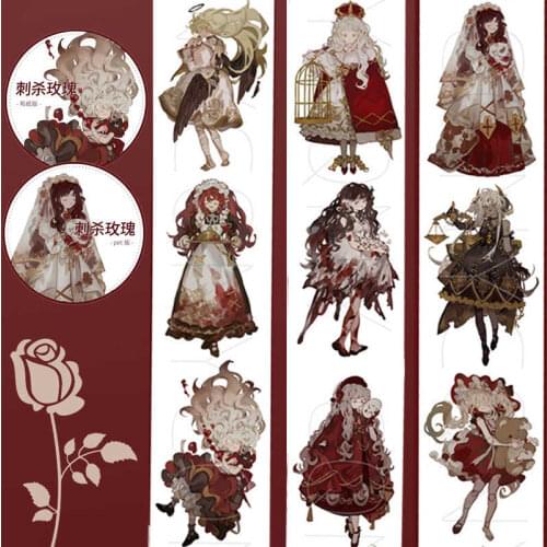 1 Loop 6cmx100cm Vintage Roses Pure Love Boyfriend Cup Washi Tape Paper Stage Special