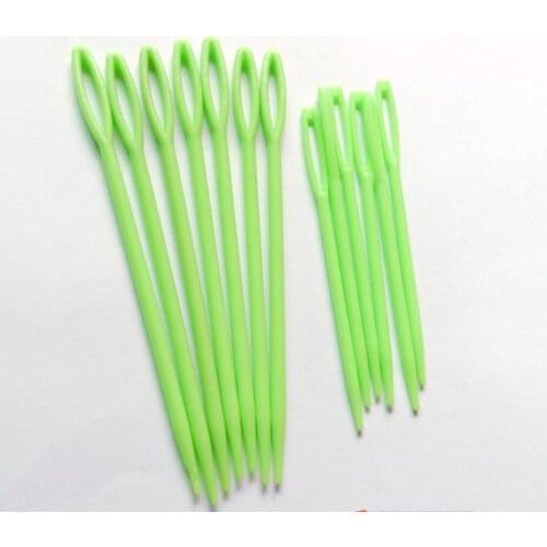 1000pc 9cm 7cm Smooth Plastic needle for sweater Multicolor DIY hand tool Knitting Needle Kits Hand Sewing NEEDLE-7363