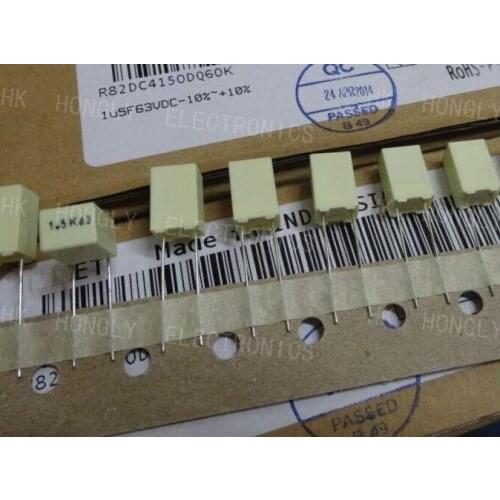 20 PCS R82DC4150DQ60K 1.5uf/63V 1u5f 155