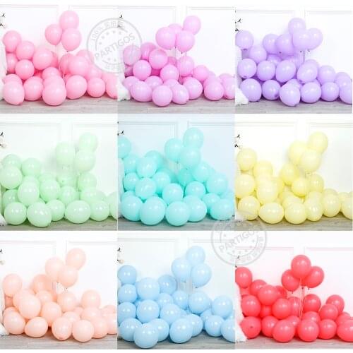 30pcs 10inch Macarons Latex Ballon Birthday Party Candy Balloons Birthday Party Decorations Kids Baby Shower Wedding Golobos