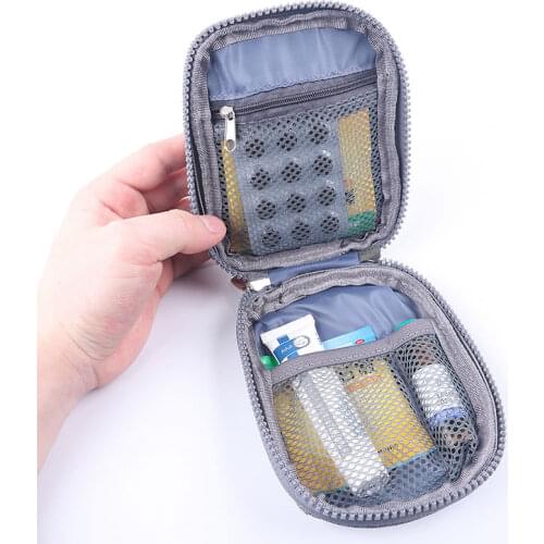 Mini Medical Box Portable First Aid Kit Outdoor Travel Camping Equipment Oxford Cloth First Aid Bag Medical Accessorie Organizer