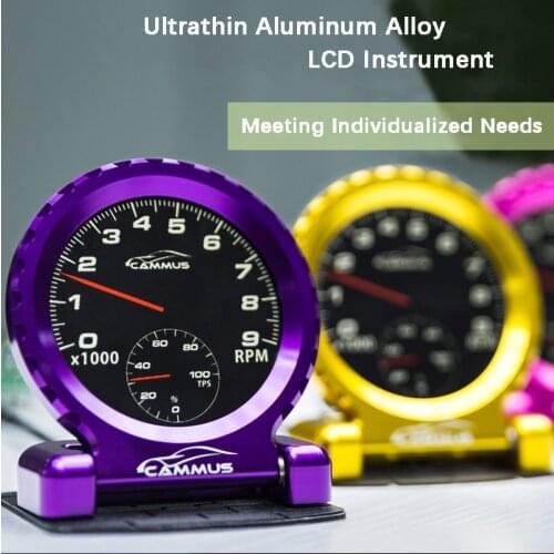 52mm LED Car Meter Boost Gauge Water temperature Oil pressure Volt Tachometer Meter