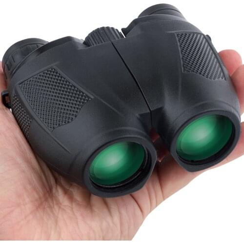 KKmoon Binocular Telescope 10X25 High Power Adults Kids Binoculars with Low Light Vision Waterproof Binocular for Bird Watching