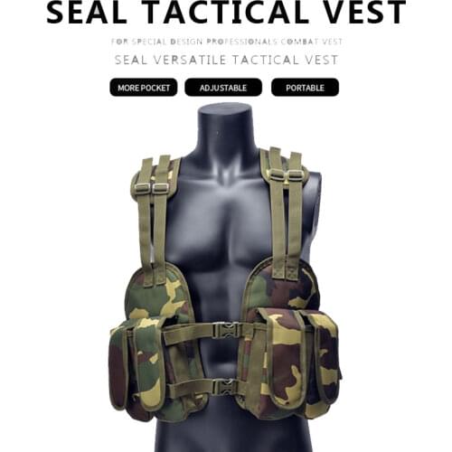 YAKEDA Woodland Ak Quick Release Navy Seal Military Accessoire De Combat Militaire Load Gear Tactical Vest Chest Rig