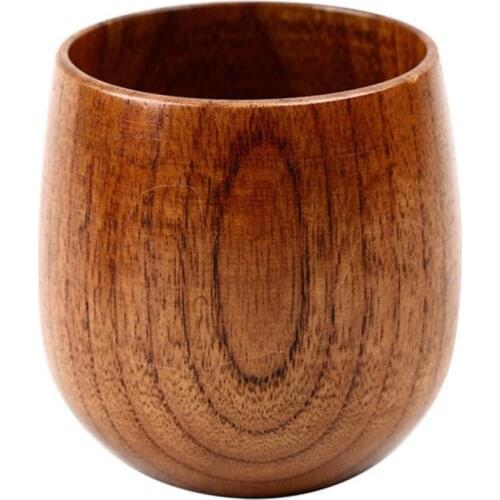 Wood Cup Handmade Wooden Cup Mug Breakfast Milk Coffee Cup Kitchen Drinkware Accessories